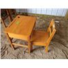 26  School desk with chair