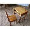 School desk with chair