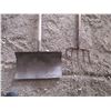 Image 2 : 5-tine fork with snow shovel
