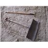 6-tine fork with snow shovel