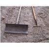 Image 2 : 6-tine fork with snow shovel