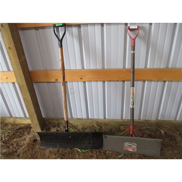 (2) Snow shovels