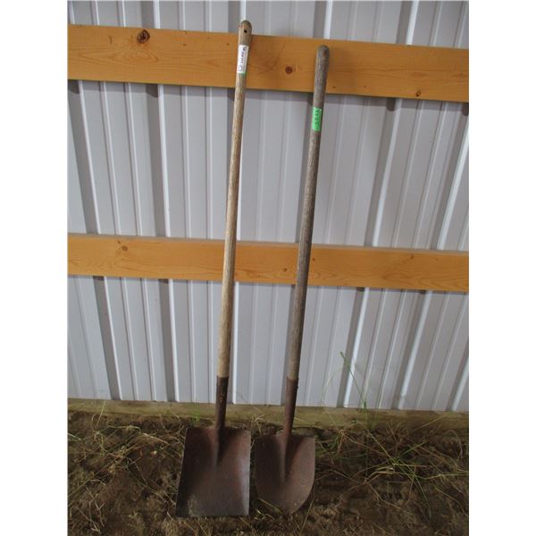 (2) Spades or shovels