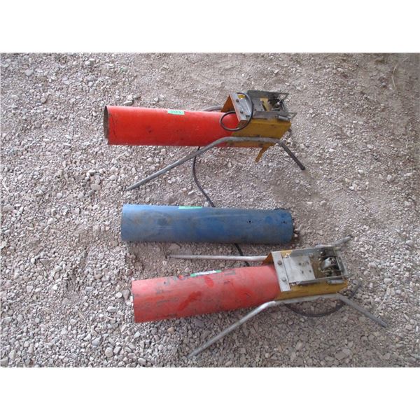 (3) Bird scare cannons