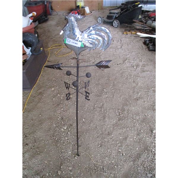 Chicken weathervane garden decor