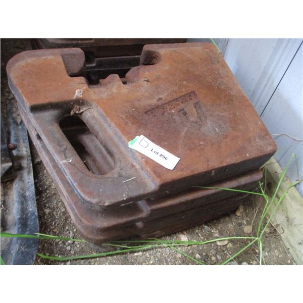 4X THE BID PRICE - Wheel weights