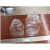 Image 1 : (2) Glass cookie jars with lids