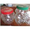 Image 2 : (2) Kraft bear jars + (1) misc jar