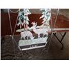 Image 3 : Ornamental gate (window from motel) - Deer - 57" x 24"