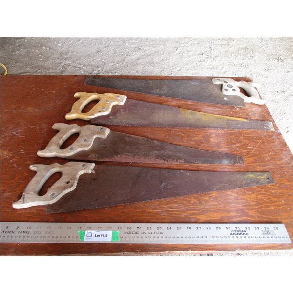 (4) Handsaws
