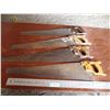Image 1 : (4) Handsaws
