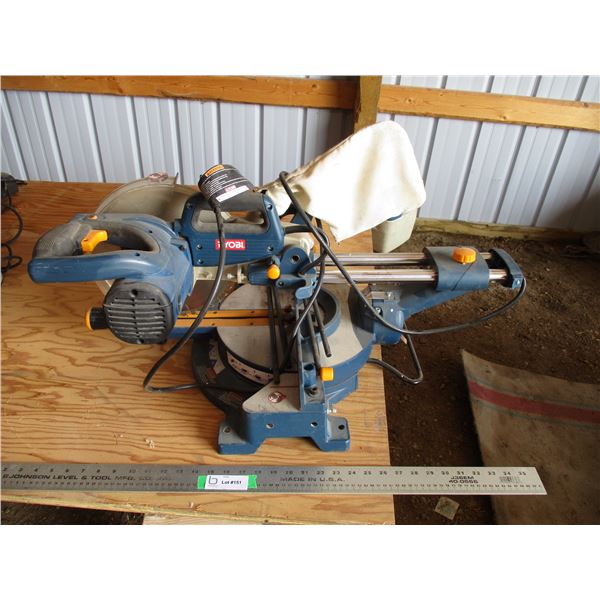 Ryobi compound slide mitre saw - 10"