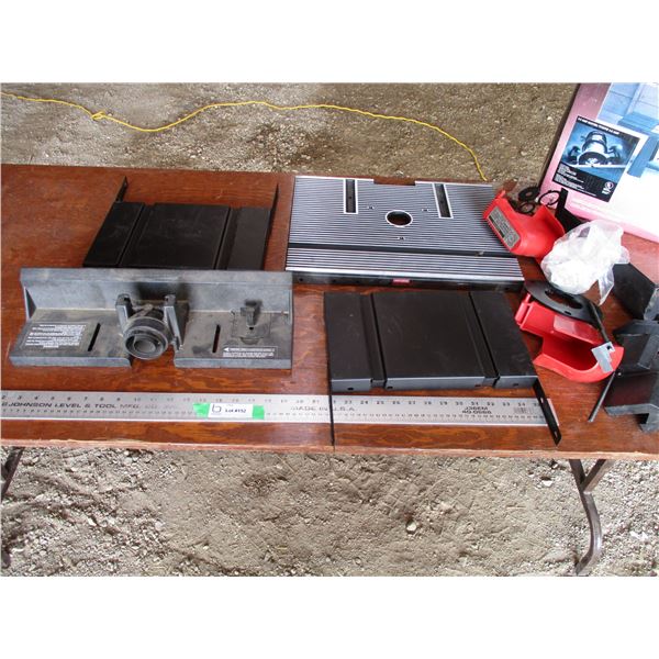 8 Amp Router Deluxe Table Combo