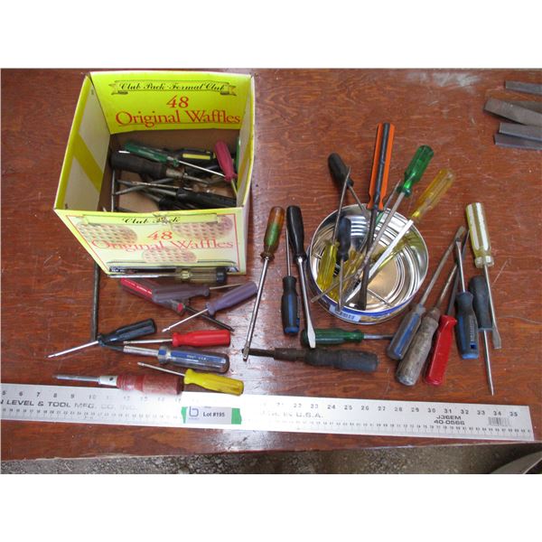 Lot of screwdrivers