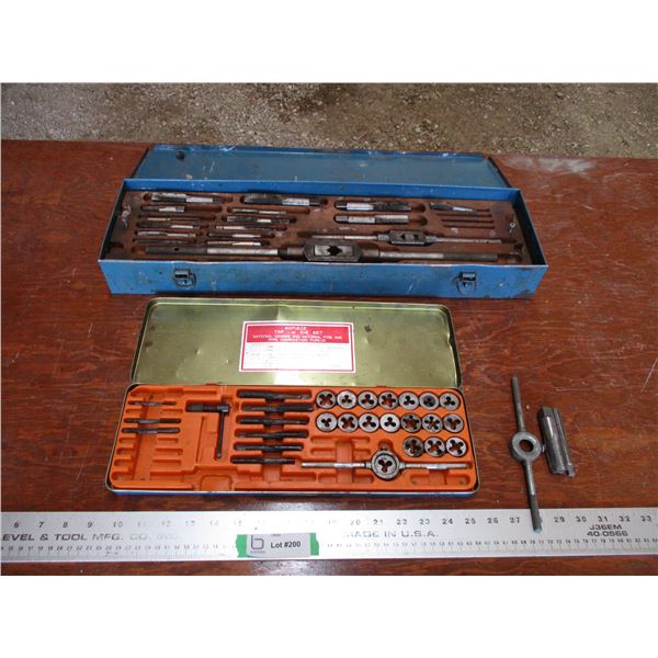 (2) partial tap + die sets