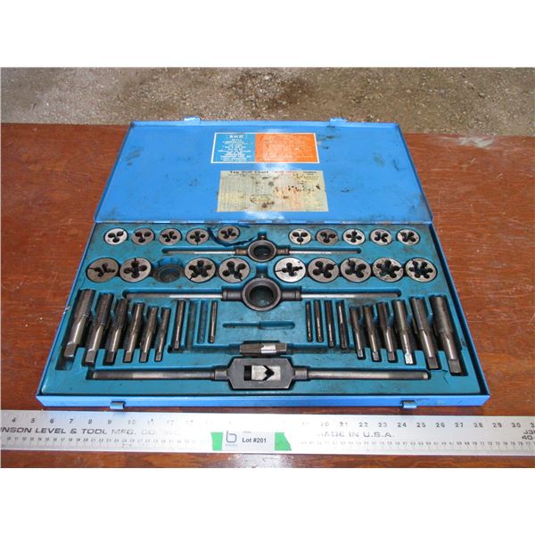 SKC tap + die set - some pieces missing