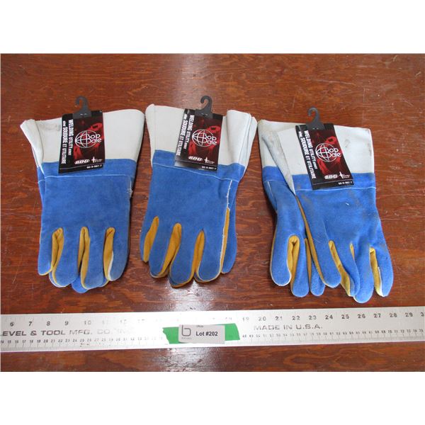 3X THE BID PRICE - Welding gloves