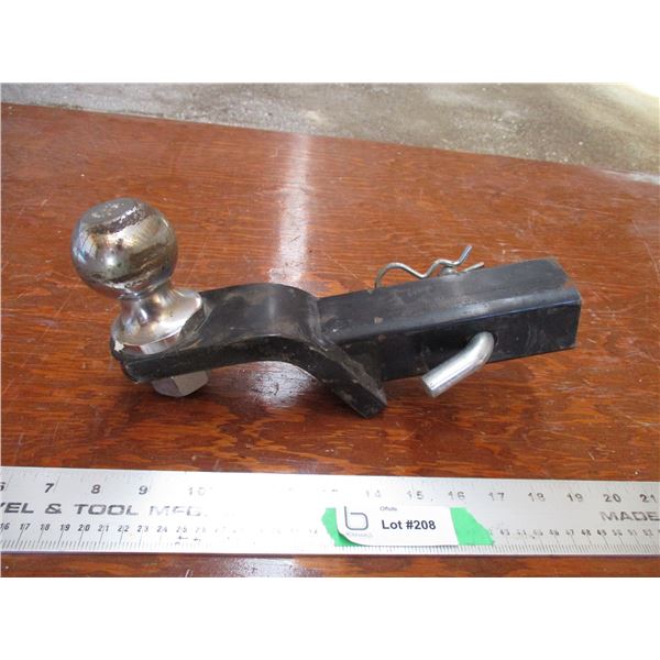 Receiver hitch with 2 5/16 ball