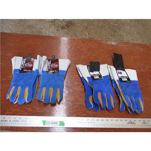 2X THE BID PRICE - Welding gloves