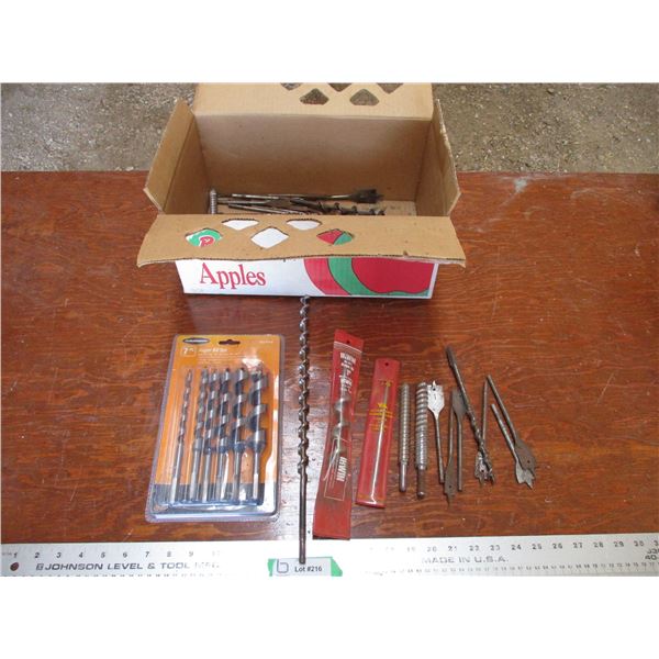 7 piece auger bit set misc bits