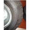 Image 3 : (3) tires with rims - 4.10/3.50-5 (for 2 wheel cart)