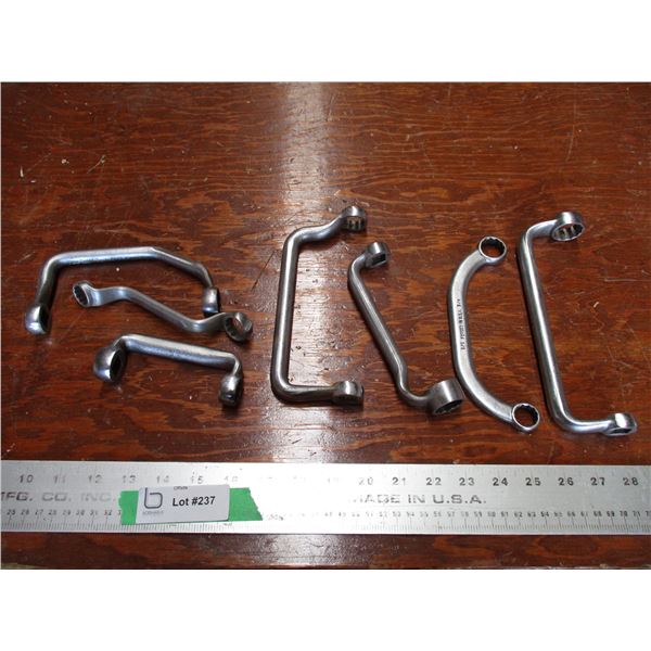 (7) Cylinder head wrenches - Snap-On + others (SAE)