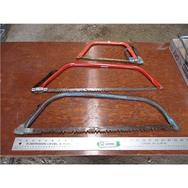 (3) Bucksaws
