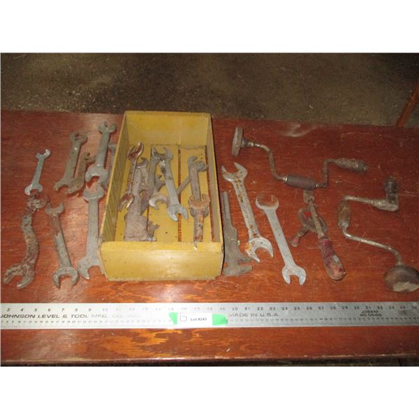 Variety of vintage hand tools