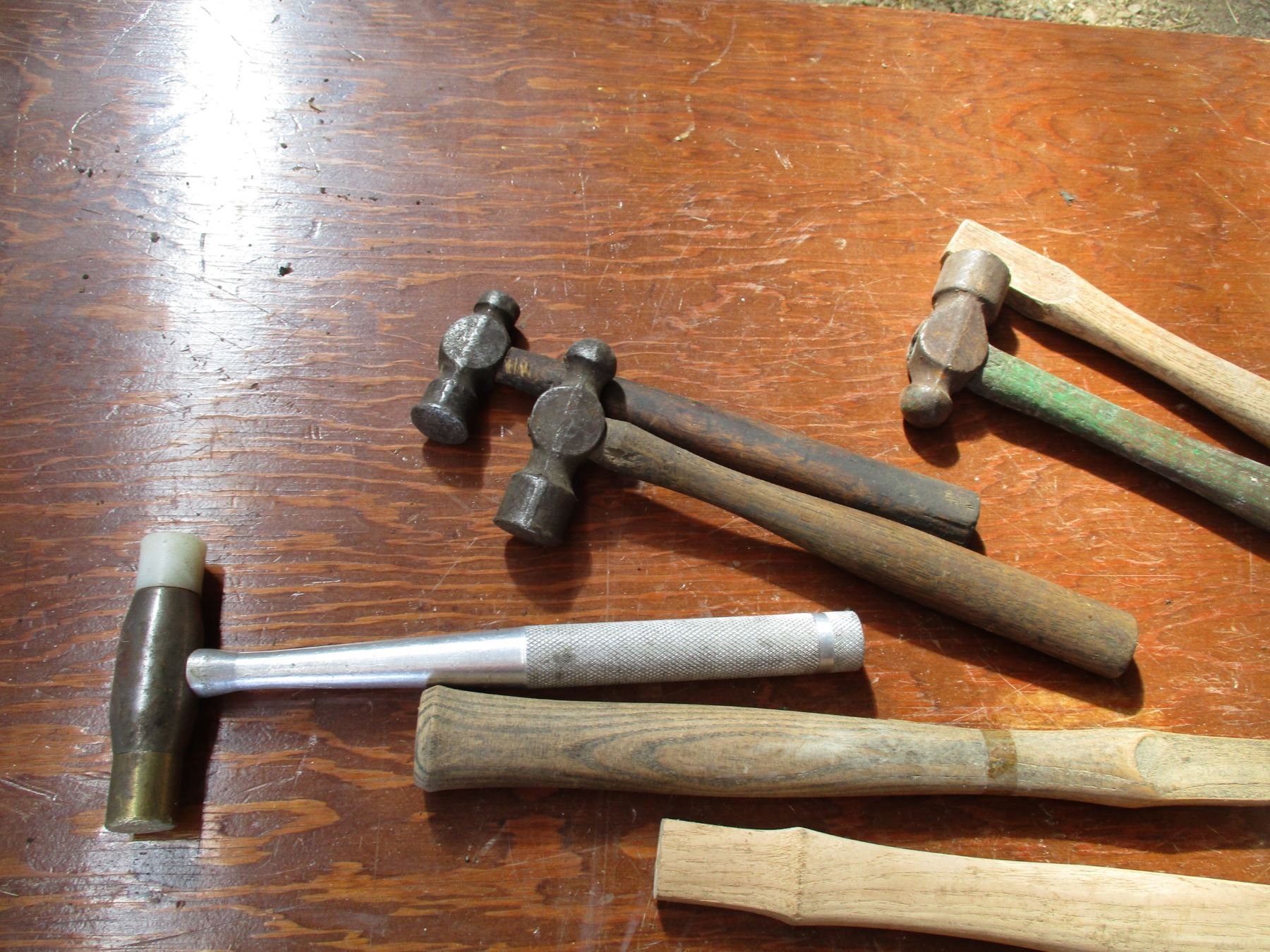 ballpoint hammers + handles Bodnarus Auctioneering