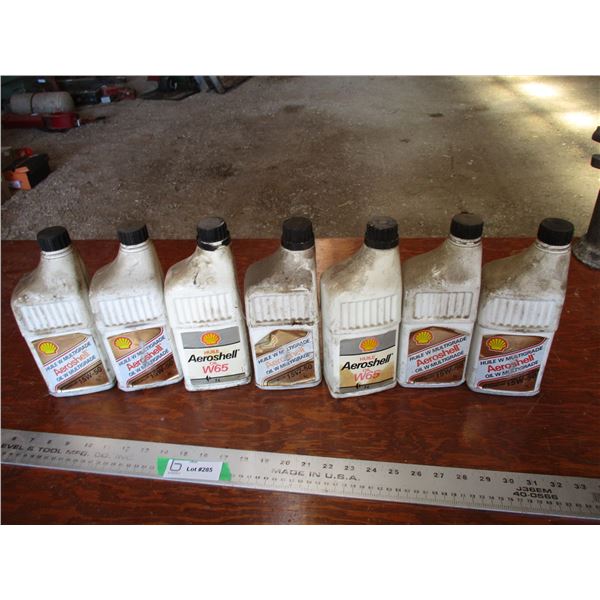 (7) Aeroshell Oil 15W50 + W65