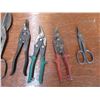 Image 3 : Lot of tin snip scissors
