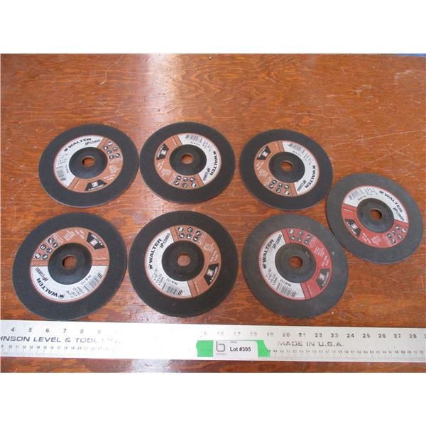 (7) Walter 7 1/8 cut off discs