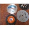 Image 2 : wire brush, saw blades, cut off discs