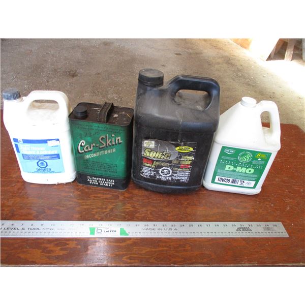 Partial oils - antifreeze, misc