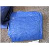 Image 2 : (3) blue tarps