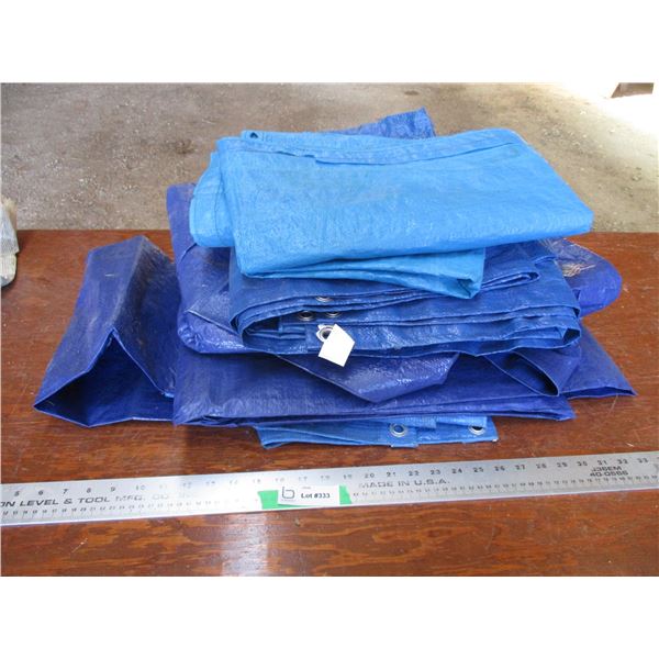 (5) small tarps