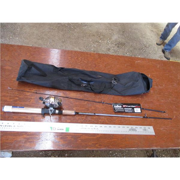 Turbo rod + reel with case