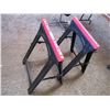 Image 1 : (2) plastic saw horses