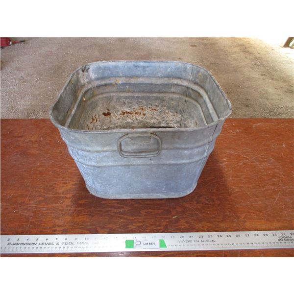 GSW galvanized Tub
