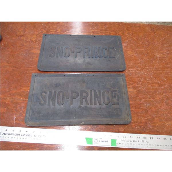 2X THE BID PRICE - Sno-Prince snow flaps