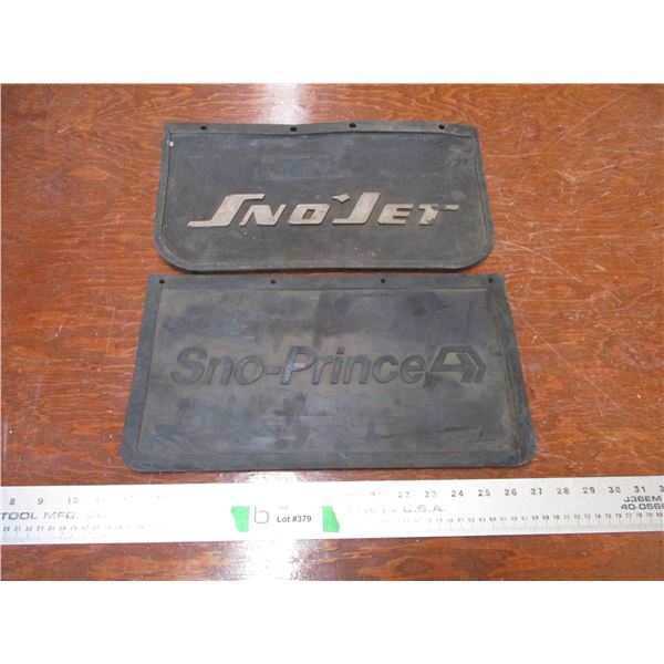 2X THE BID PRICE - Sno-Prince/Sno Jet snow flaps