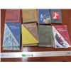 Image 3 : Vintage school books, math, etc