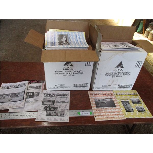 1990's-2000 International flying farmer magazines