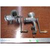 Image 1 : (2) meat grinders