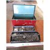 Image 1 : Tool box with misc nuts, bolts