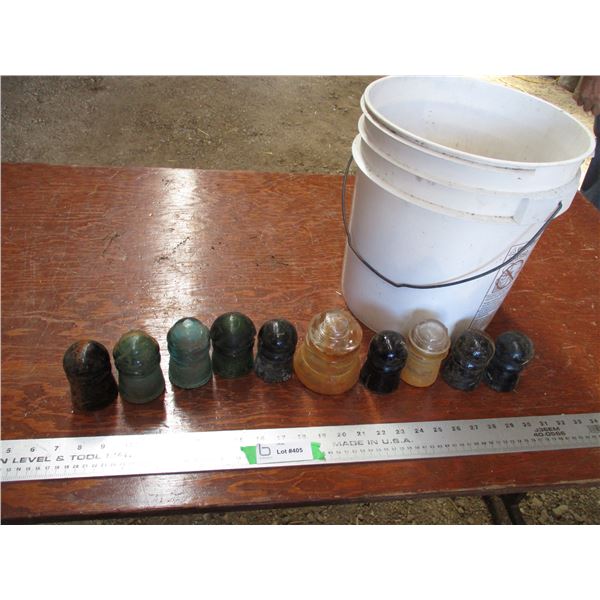 Pail of insulators