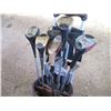 Image 2 : Golf clubs with cart, right hand, mixed