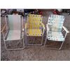 Image 1 : (3) vintage lawn chairs
