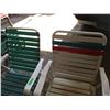 Image 2 : 2X THE BID PRICE - vintage lawn chairs