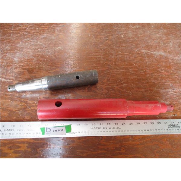 2 stub axle - new 12" - 17.5"